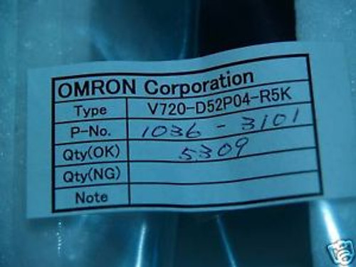 5309 OMRON  V720-D52P04-R5K RFID stampsize inlays.