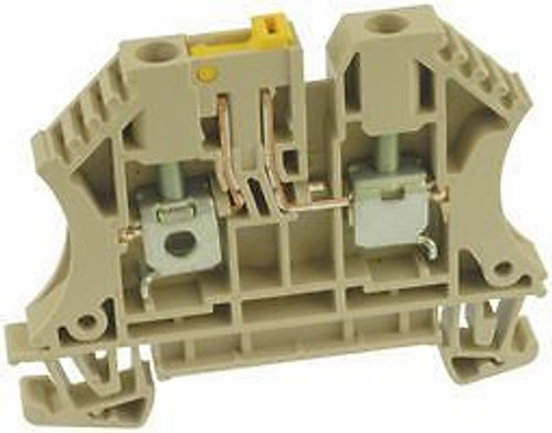 WEIDMULLER 7910180000 DIN RAIL TERMINAL, 2POS, 22-10AWG (10 pieces)