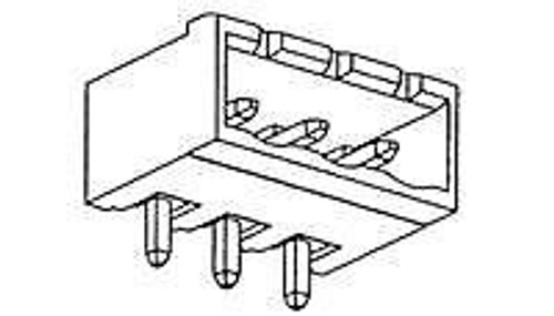 Pluggable Terminal Blocks 3P R/A HEADER 5.08MM 300V 15A Gray (50 pieces)