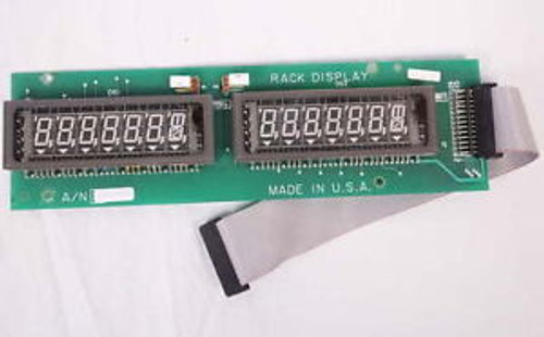 Mettler Toldeo A12164200A Rack Digital Dual Display DS2 PCB Circuit Board