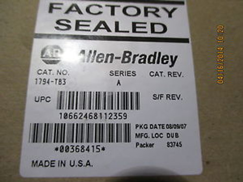 ALLEN BRADLEY 1794-TB3