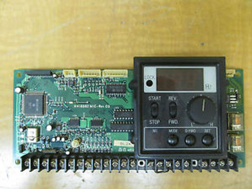 Allen Bradley Display Card PCB w/ Keyboard HH18882 MIC REV 03 N5HB GL26 60HZ