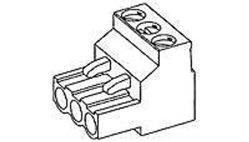 Pluggable Terminal Blocks 7.62MM RA PLUG 3P (50 pieces)