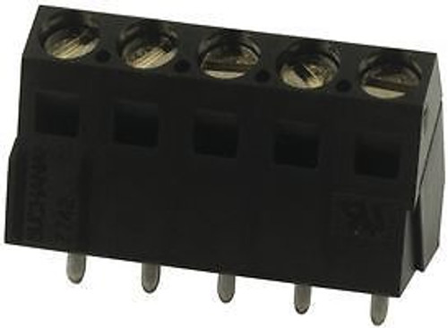 TE CONNECTIVITY / BUCHANAN 1546074-5 TERMINAL BLOCK, PCB, 5POS, 30...(50 pieces)