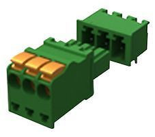 TE CONNECTIVITY 1986692-2 TERMINAL BLOCK, PLUG, 2POS, 30-14AWG (100 pieces)