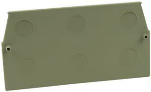 WEIDMULLER 1068300000 END PLATE, W SERIES MODULAR TERMINAL (50 pieces)