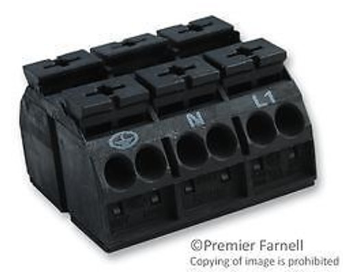 WAGO 862-1503 TERMINAL BLOCK PLUGGABLE, 3POS, 20-12AWG (50 pieces)