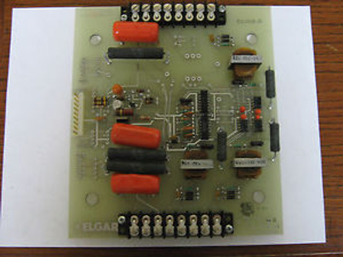 Elgar Charger Gate Drive Card 5490009-01 Rev. E New