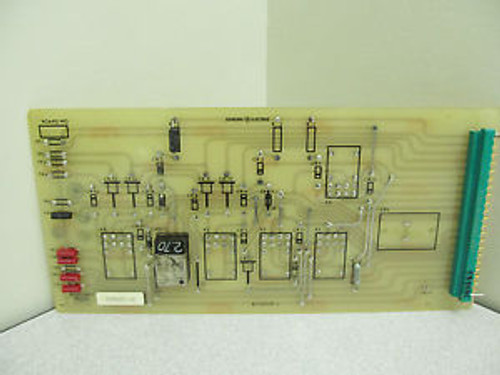 New GE PCB PC Board 4076J85-G1  4076J85G1    817D929-1  817D9291