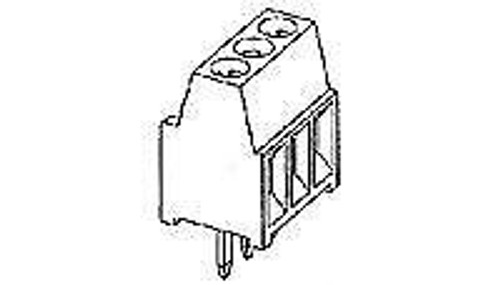 Fixed Terminal Blocks 4P STRAIGHT SIDE ENTRY 3.5MM (50 pieces)