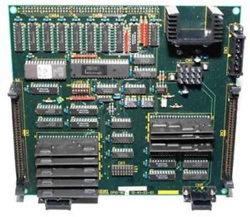 Hitachi Seiki 10-41-02-01 CNC Operator Panel Interface Board OPIO-MC5 Hitachi Seiki 10-41-02-01 CNC Operator Panel Interface Board OPIO-MC5