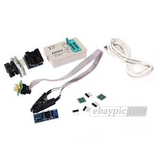 USB High Speed Programmer EZP2010 24 25 93 EEPROM with Clips Socket Adpter