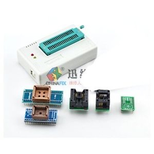 USB Universal Programmer TL866CS Support 13000 ICs EPROM CPLD MCU + 5x Adapter