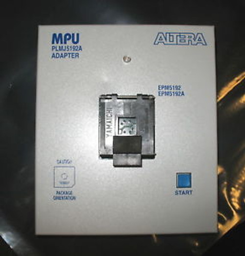 ALTERA MPU PLMJ5192A J-LEAD(84-PIN) PROGRAMMING ADAPTER