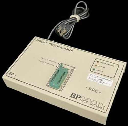 BP Microsystems EP-1 EPROM Programmer Unit Module 24-Pin Chip Programming