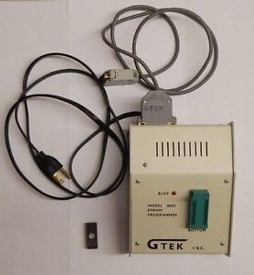 GTEK 9000A EPROM PROGRAMMER GTEK 9000A EPROM PROGRAMMER