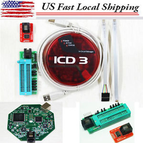 ICD 3 Microchip Programmer Development/Emulator/Debugger In-Circuit tool NEW US