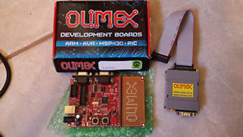 Olimex SAM7-P256 Dev Board and ARM-USB-OCD JTAG Debugger