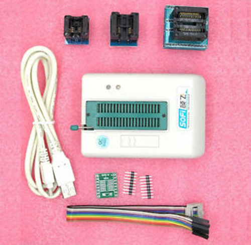 Universal USB Programmer EEPROM Flash SPI BIOS 24/25/BR90/93 SP8 5000+ CHIPS W51