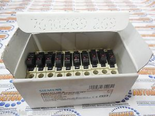 SIEMENS 8WA1011-1SF15 - TERMINAL BLOCK, SCREW, FUSE, 1.5--10/BX-- NIBNIB