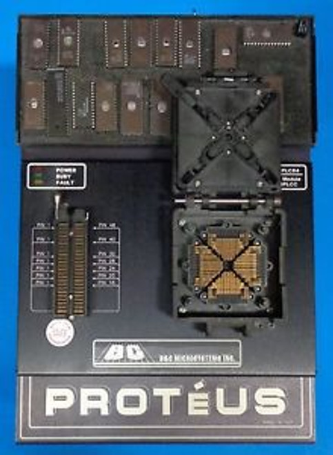 B & C Microsystems PROTEUS EEPROM Programmer w/ AMUPLC84 Module & Software