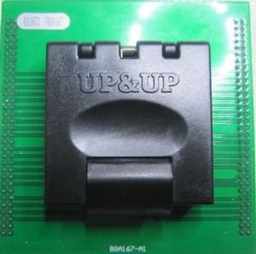 New U11671 FBGA167 Socket Adapter For UP818 UP828 Programmer USG