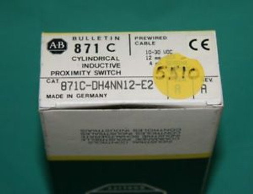 Allen Bradley 871C-DH4NN12-E2 proximity switch sensor
