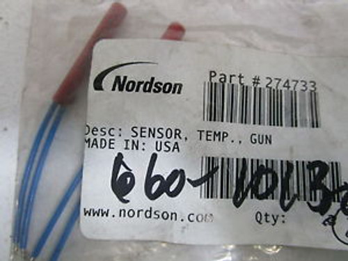 LOT OF 2 NORDSON TEMP. GUN SENSOR 274733 NEW IN BAG