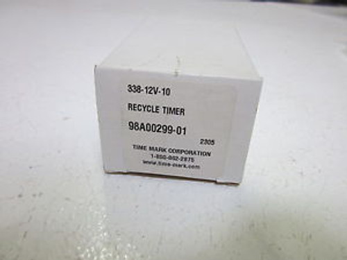 THE MARK CORP. 338-12V-10S  RECYCLE TIMER RELAY NEW IN A BOX