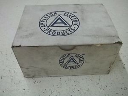 APPLETON FD-1-75L 3/4 MALL IRON NEW IN A BOX