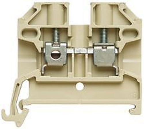 WEIDMULLER 0268860000 TERMINAL BLOCK, DIN, 2POS, 28-12AWG (50 pieces)