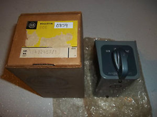 Allen Bradley 806-E492457/1 Rotary Pilot Switch New In Box