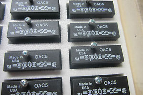 8 NEW OPTO 22   OAC5 I/O MODULE