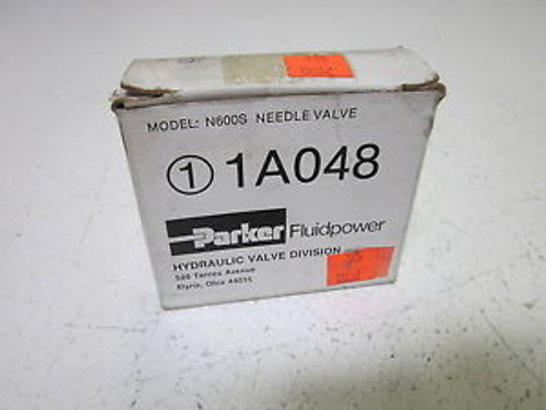 PARKER 1A048 NEEDLE VALVE  NEW IN A BOX