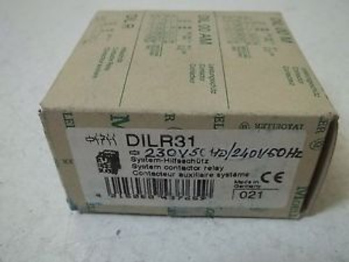 KLOCKNER-MOELLER DILR31 SYSTEM CONTACTOR RELAY 240V NEW IN A BOX