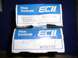 LOT OF 2 ECII NVG250B VALVES NEW