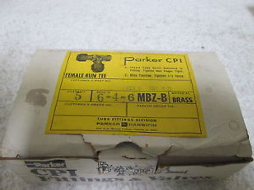 LOT OF 5 PARKER 6-4-6 MBZ-B FEMALE RUN TEE NEW IN A BOX