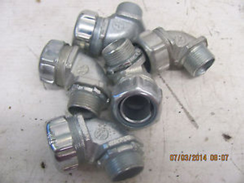 LOT OF 5  T&B 5353SST 3/4 90° Stainless ElbowS
