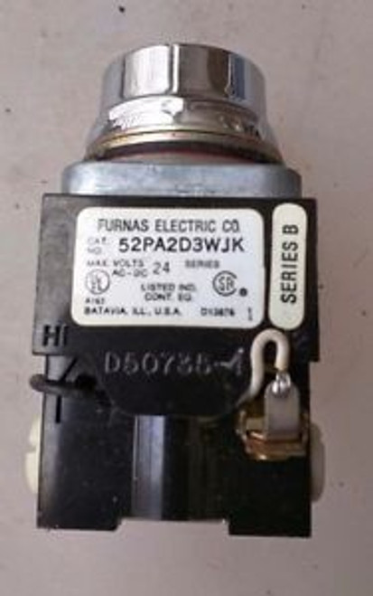 Furnas Electric 52PA2D3WJK Switch Body Series B 24 Volts