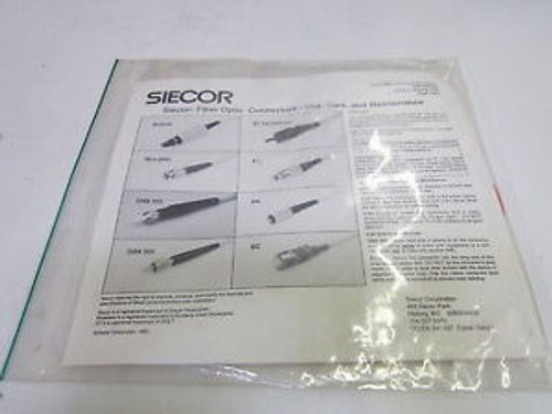 SIECOR 90163 70 031 NEW OUT OF A BOX