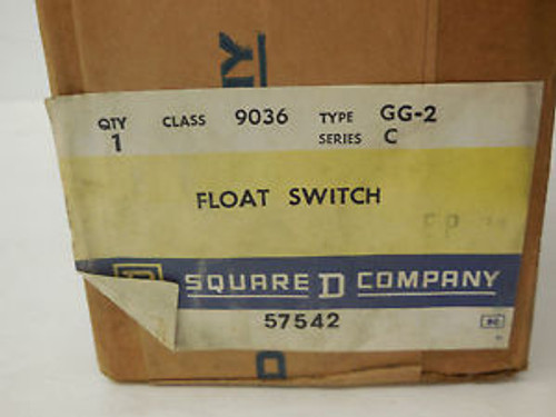 NEW SQUARE D  9036-GG2 FLOAT SWITCH 9036GG2