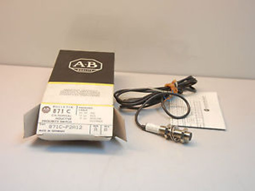 ALLEN BRADLEY 871C-P2A12 NEW CYLINDRICAL INDUCTIVE PROXIMITY SENSOR 871CP2A12