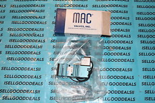 Mac Valves 411A-B0A-DM-DDAA-1BA=532B Solenoid Valve 12VDC New