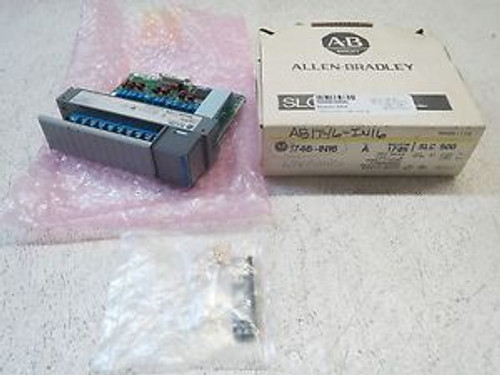 ALLEN BRADLEY SLC 500 INPUT MODULE 1746-IN16 SERIES A (NEW)