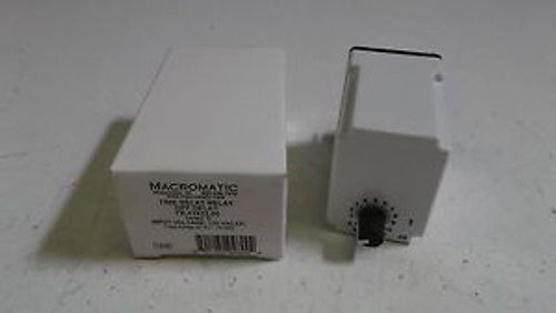 MACROMATICS TIME DELAY RELAY TR-50222-05 NEW IN BOX