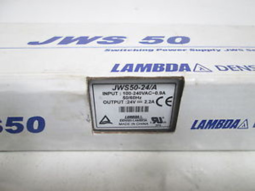 LAMBDA JWS50-24/A POWER SUPPLY 100-240VAC NEW IN A BOX