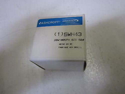 LOT OF 5 ASHCROFT 5WH43 0-60 PSI NEW IN A BOX