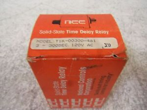 NCC T1K-00300-461 SOLID STATE TIMER 3-300 SEC. NEW IN BOX