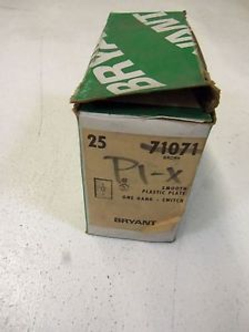 LOT OF 25 BRYANT 71071 NEW IN BOX