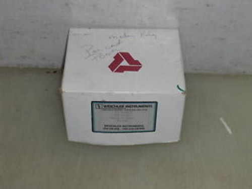 WECHLER PANEL METER 34063A00 NEW IN A BOX